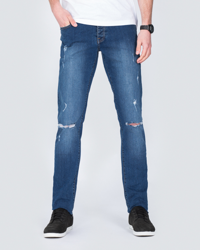 2t Slim Fit Ripped Jeans (denim)