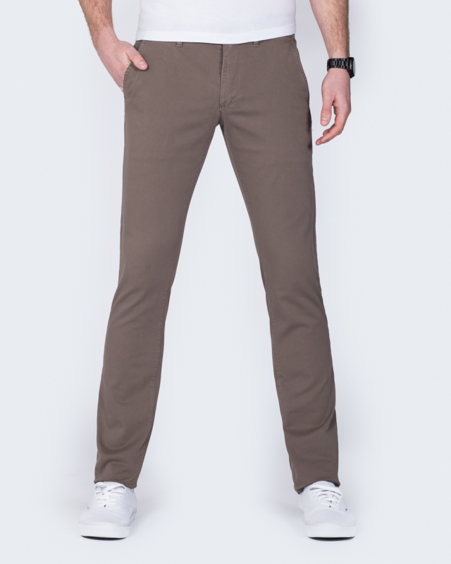 Cub Frog Tapered Fit Tall Chinos (taupe)