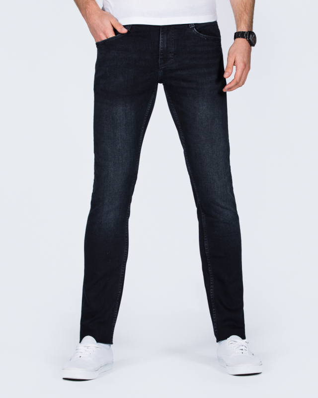 Mustang Oregon Tapered Slim Fit Tall Jeans (navy denim)