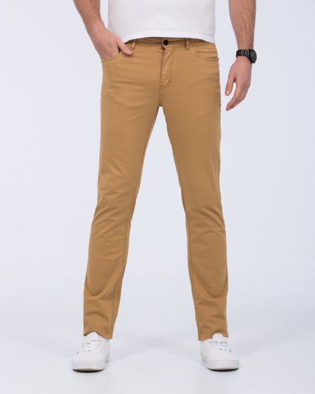 Redpoint Milton Slim Fit Tall Jeans (tobacco)