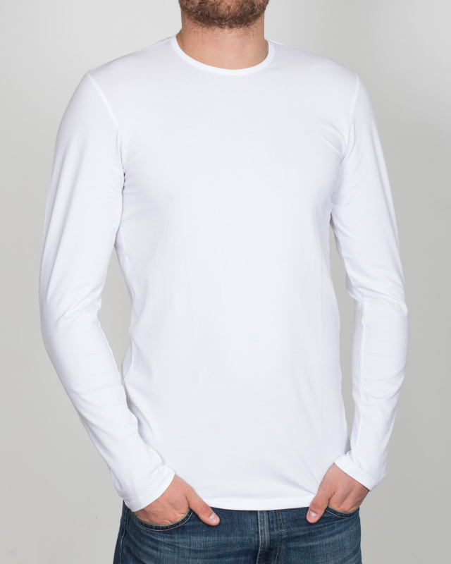 Girav London Long Sleeve Extra Tall T-Shirt (white)