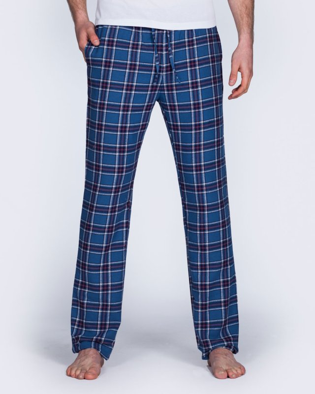 2t Tall Slim Fit Pyjama Bottoms (blue)