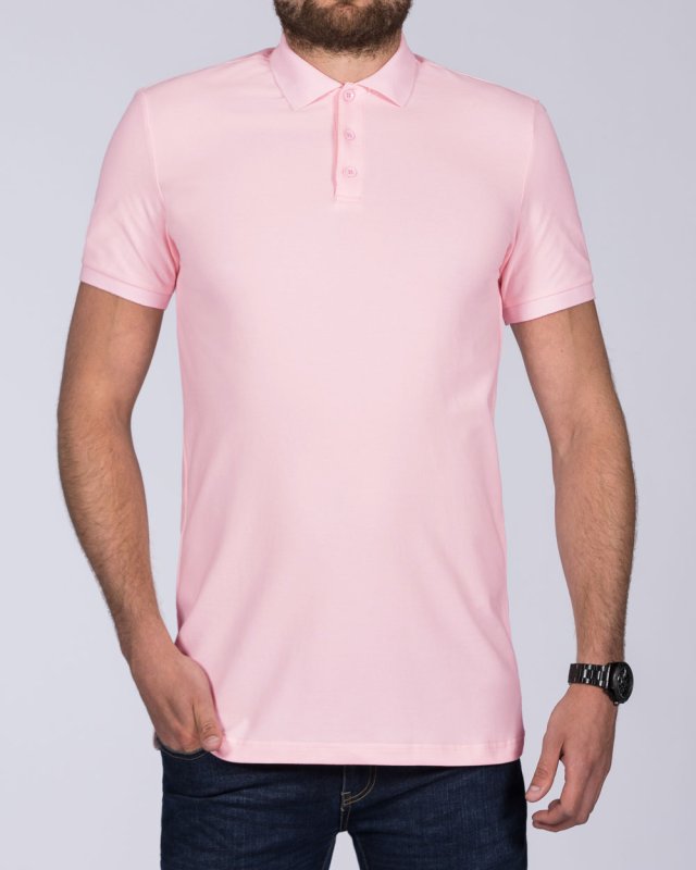 2t Slim Fit Tall Polo Shirt (pink)