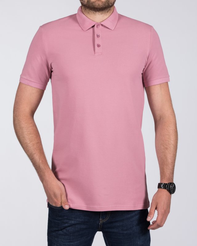 2t Slim Fit Tall Polo Shirt (dusty rose)