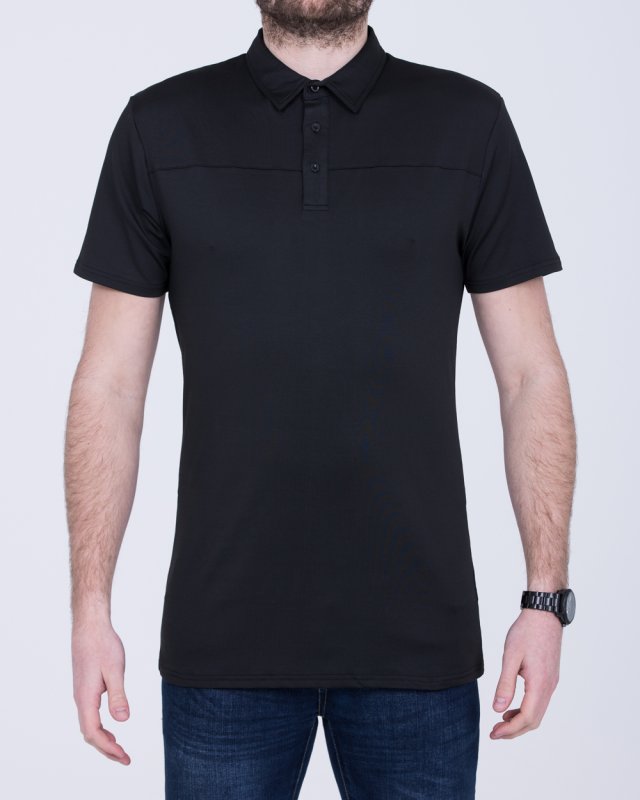 2t Tall Golf Polo Shirt (black)