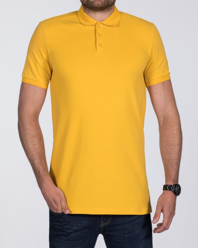 2t Slim Fit Tall Polo Shirt (mustard)