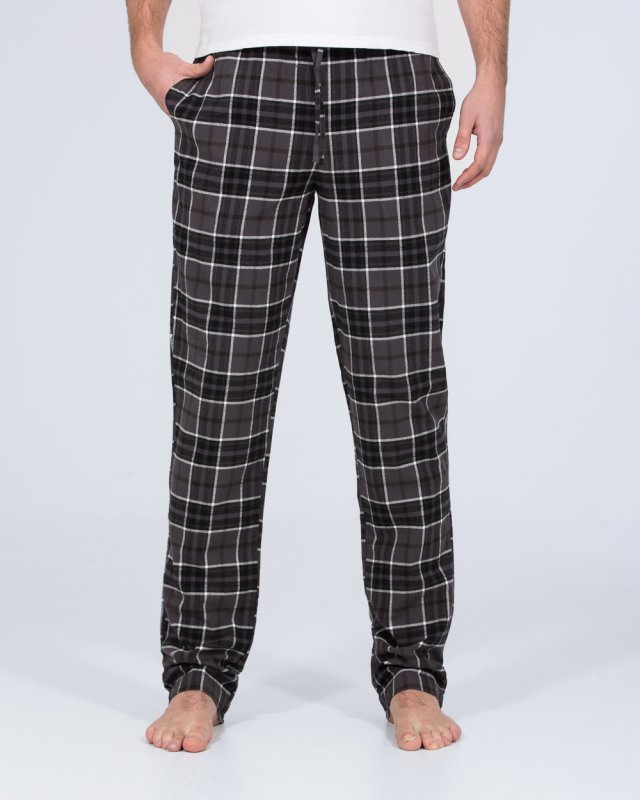 2t Pascal Tall Regular Fit Pyjama Bottoms (grey check)