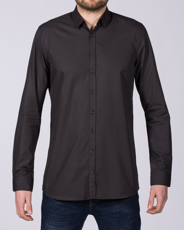 2t Luca Slim Fit Tall Shirt (anthracite)