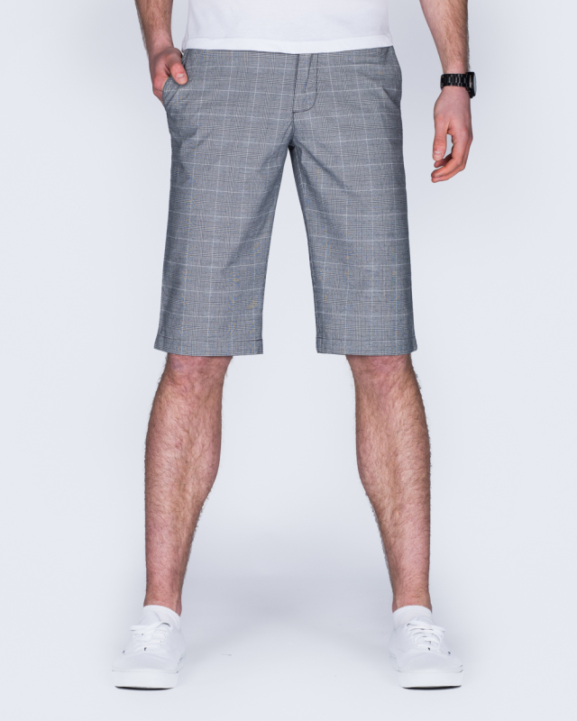 Redpoint Surray Tall Shorts (grey check)