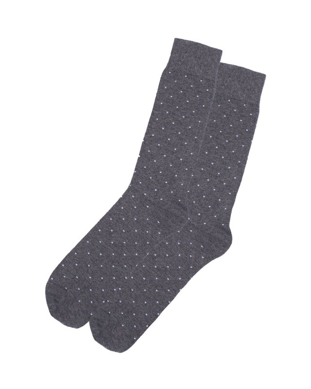 2t Spotted Socks 2 Pairs (grey)