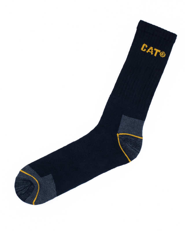 Cat Work Socks 3 Pairs (navy)
