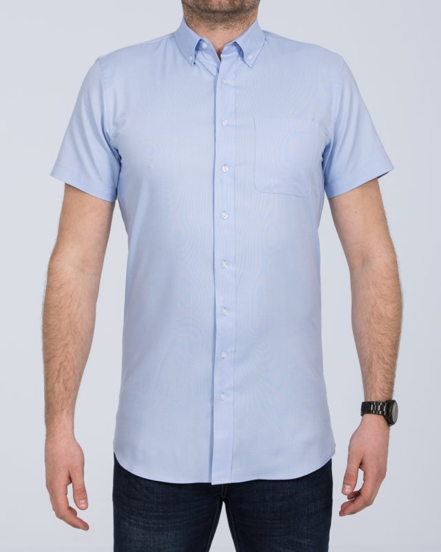 2t Slim Fit Short Sleeve Tall Shirt (light blue)