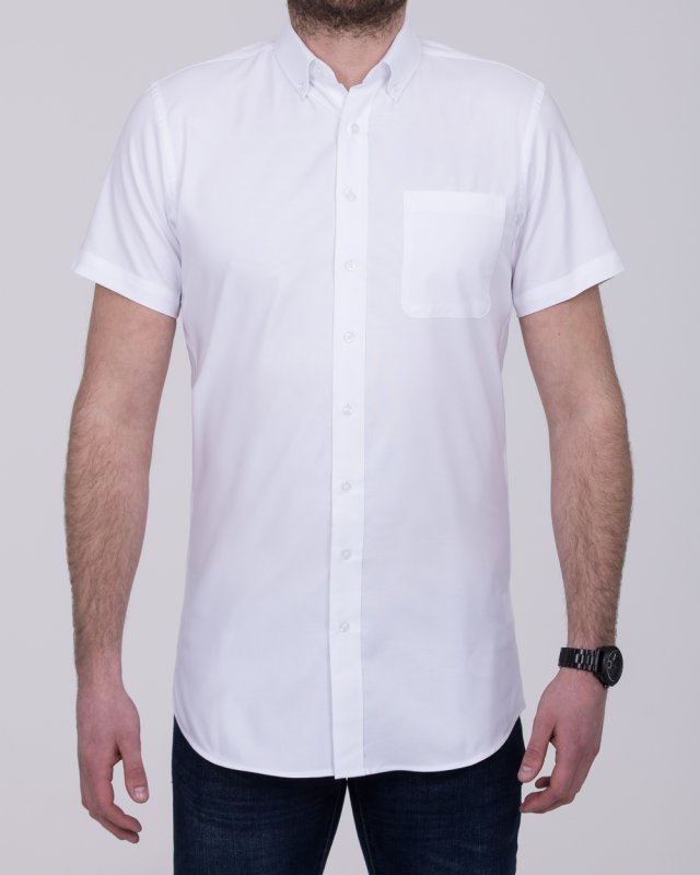 2t Slim Fit Short Sleeve Tall Shirt (white)