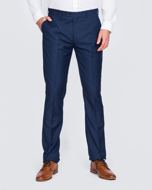 Skopes Slim Fit Tall Suit Trousers (royale blue)