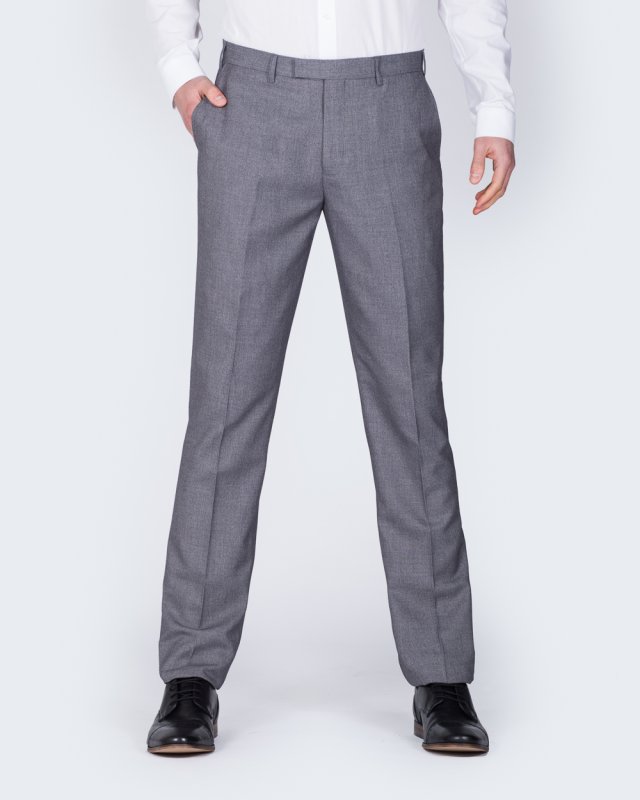 Skopes Harcourt Skinny Fit Tall Trousers (silver)