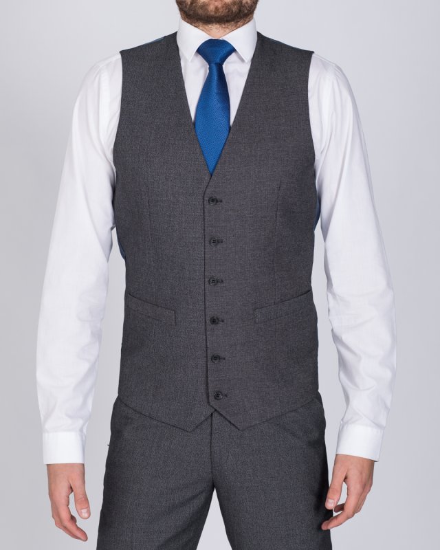 Skopes Harcourt Skinny Fit Tall Waistcoat (grey)