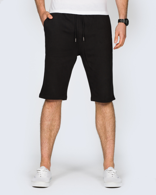 2t Theo Tall Sweat Shorts (black)