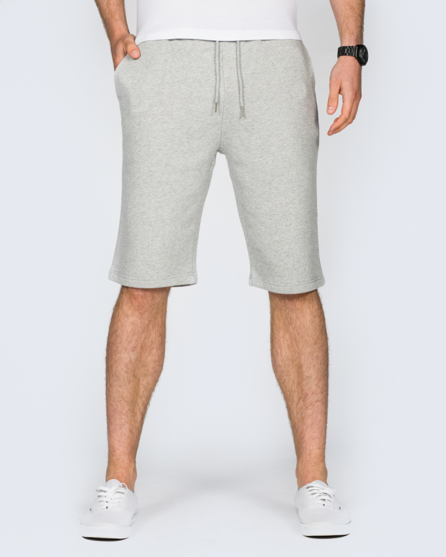 2t Theo Tall Sweat Shorts (heather grey)