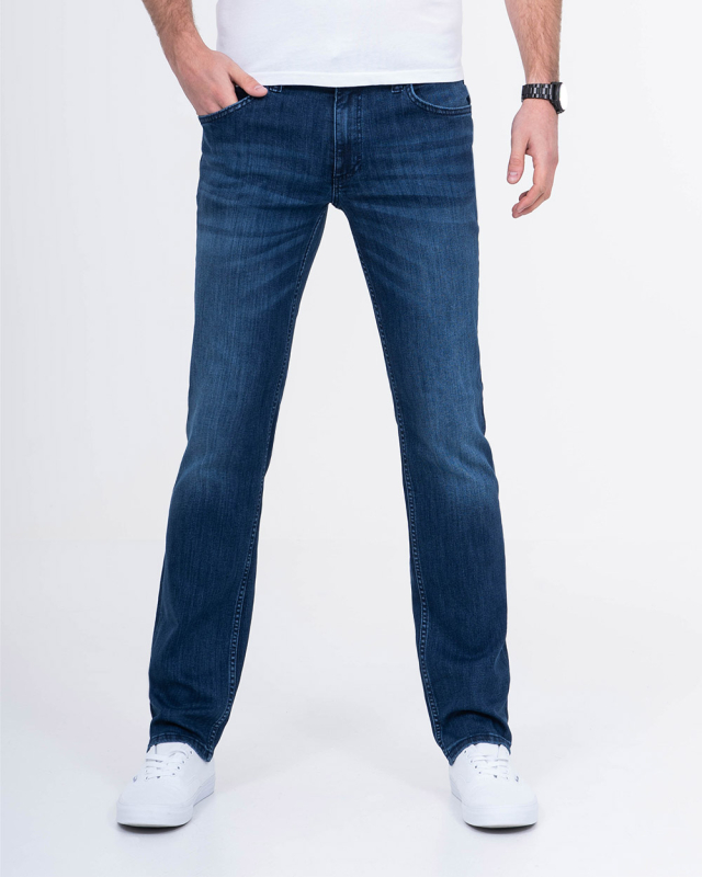 Mustang Tramper Regular Fit Tall Jeans (washed blue)