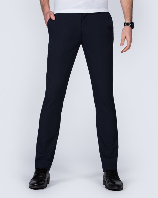 2t Slim Fit Tall Trousers (navy)