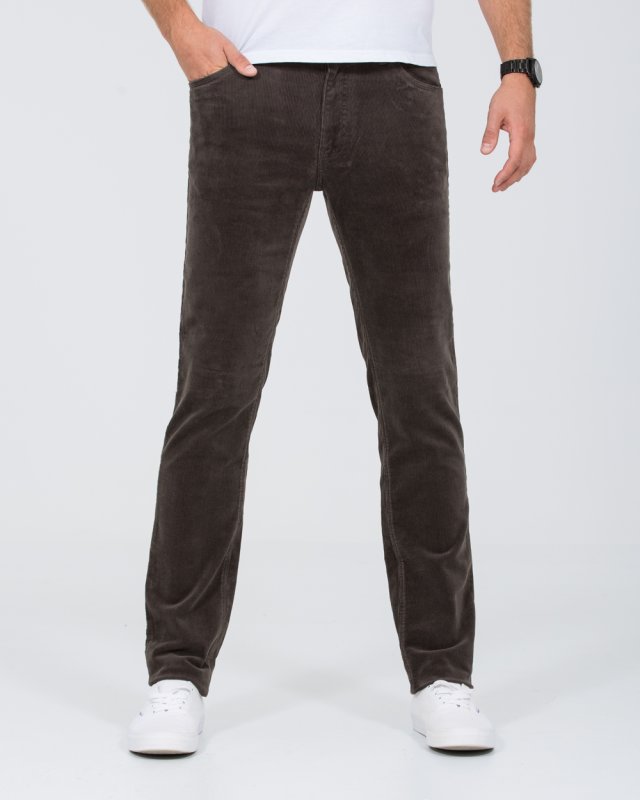 Redpoint Milton Slim Fit Tall Cord Jeans (grey)