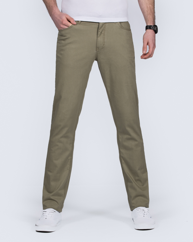 Redpoint Slim Fit Milton Tall Jeans (khaki)