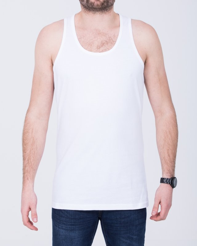 2t Tall Vest Top (white)