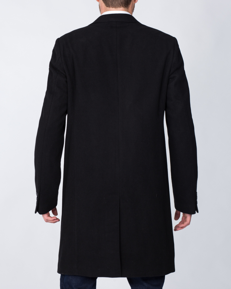 Skopes Euston Overcoat (black) | 2tall.com