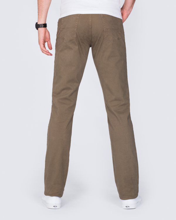 Redpoint Barrie Slim FIt Tall Jeans (camel) | 2tall.com