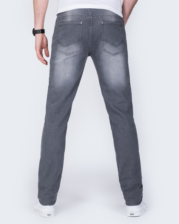 2t Slim Fit Tall Jeans (grey) | 2tall.com