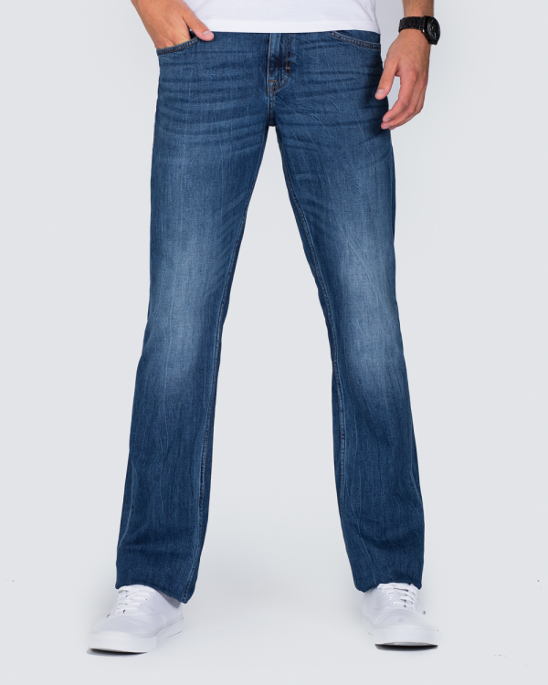Mustang Oregon Boot Tall Denim Jeans | Extra Tall Mens Clothing