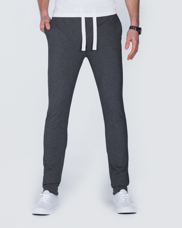 2t Slim Fit Tall Sweat Pants (charcoal) | 2tall.com