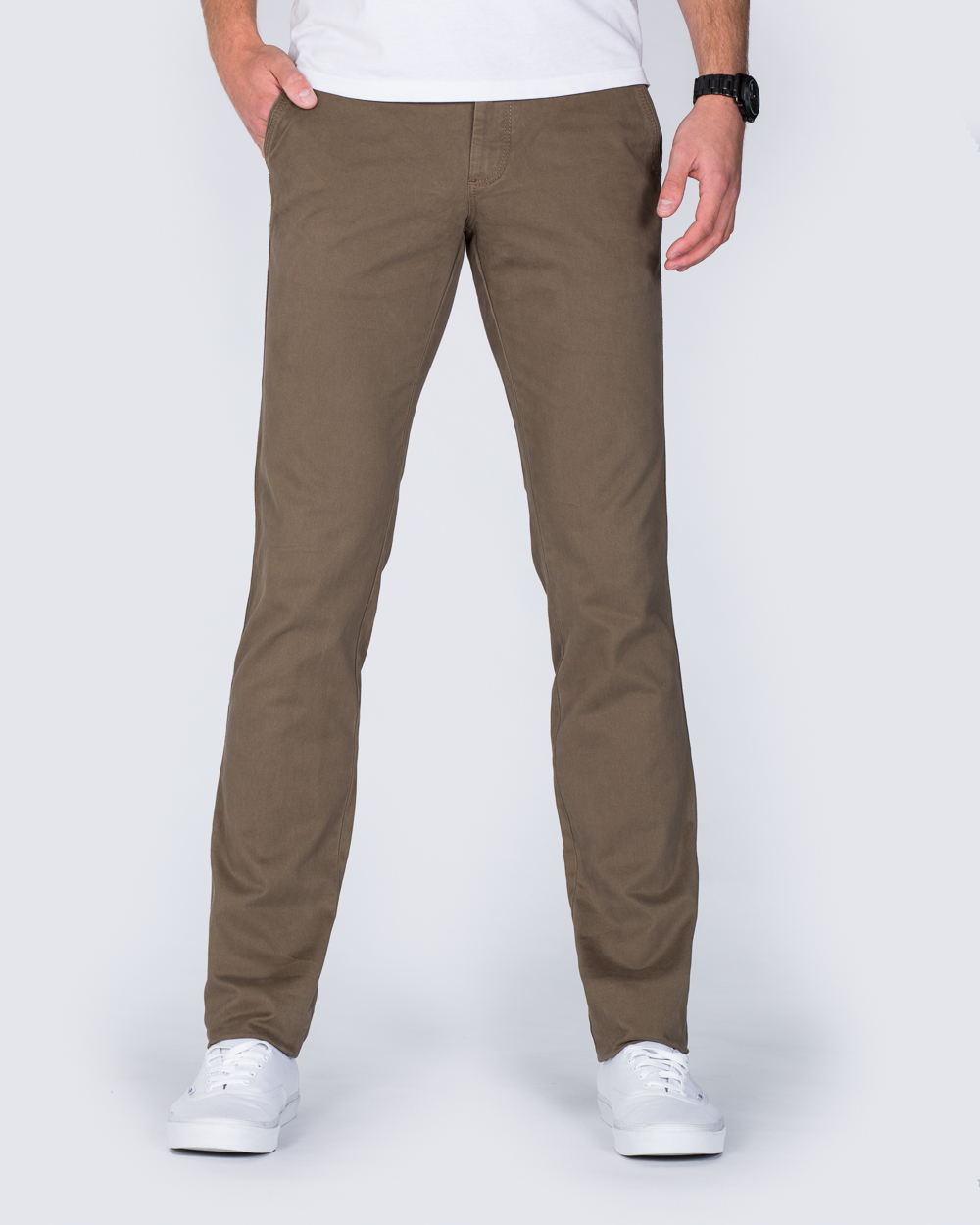 Redpoint Oakville Slim Fit Chinos (camel) | 2tall.com