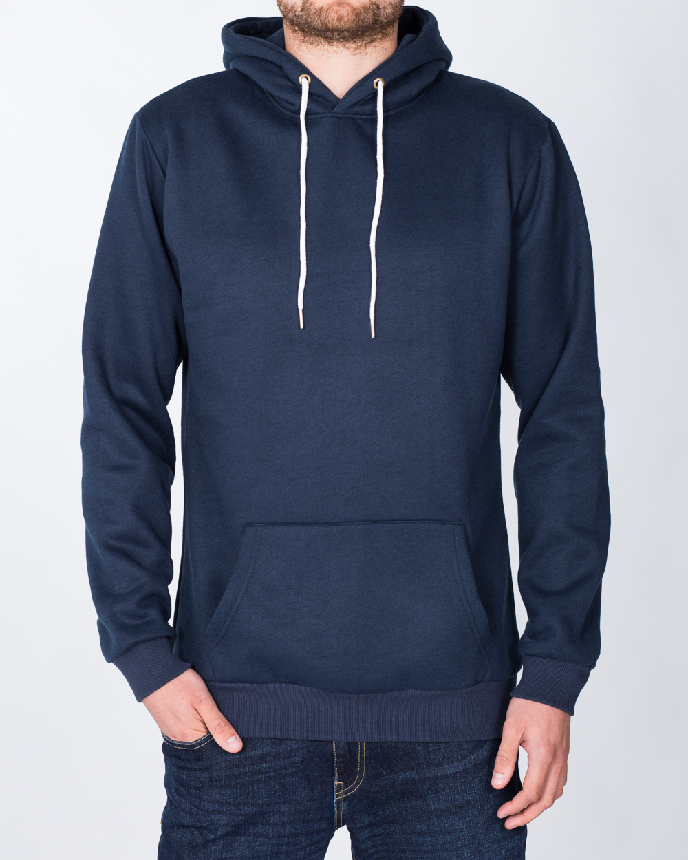 2t Pullover Tall Hoodie (navy/white)