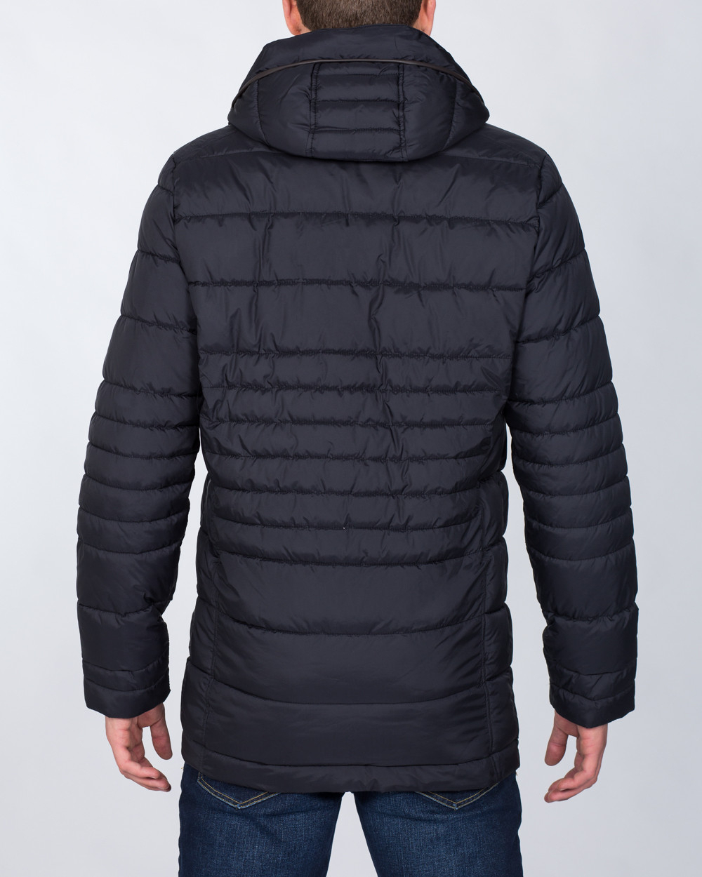 Cabano Tall Quilted Jacket (navy) | 2tall.com