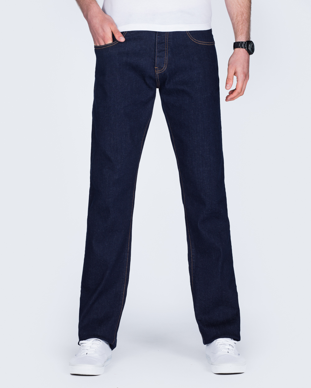 2t Rico Regular Fit Tall Jeans (dark wash) | 2tall.com