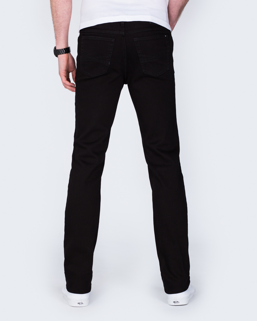 Paddocks Ranger Slim Fit Tall Jeans (black/black) | 2tall.com