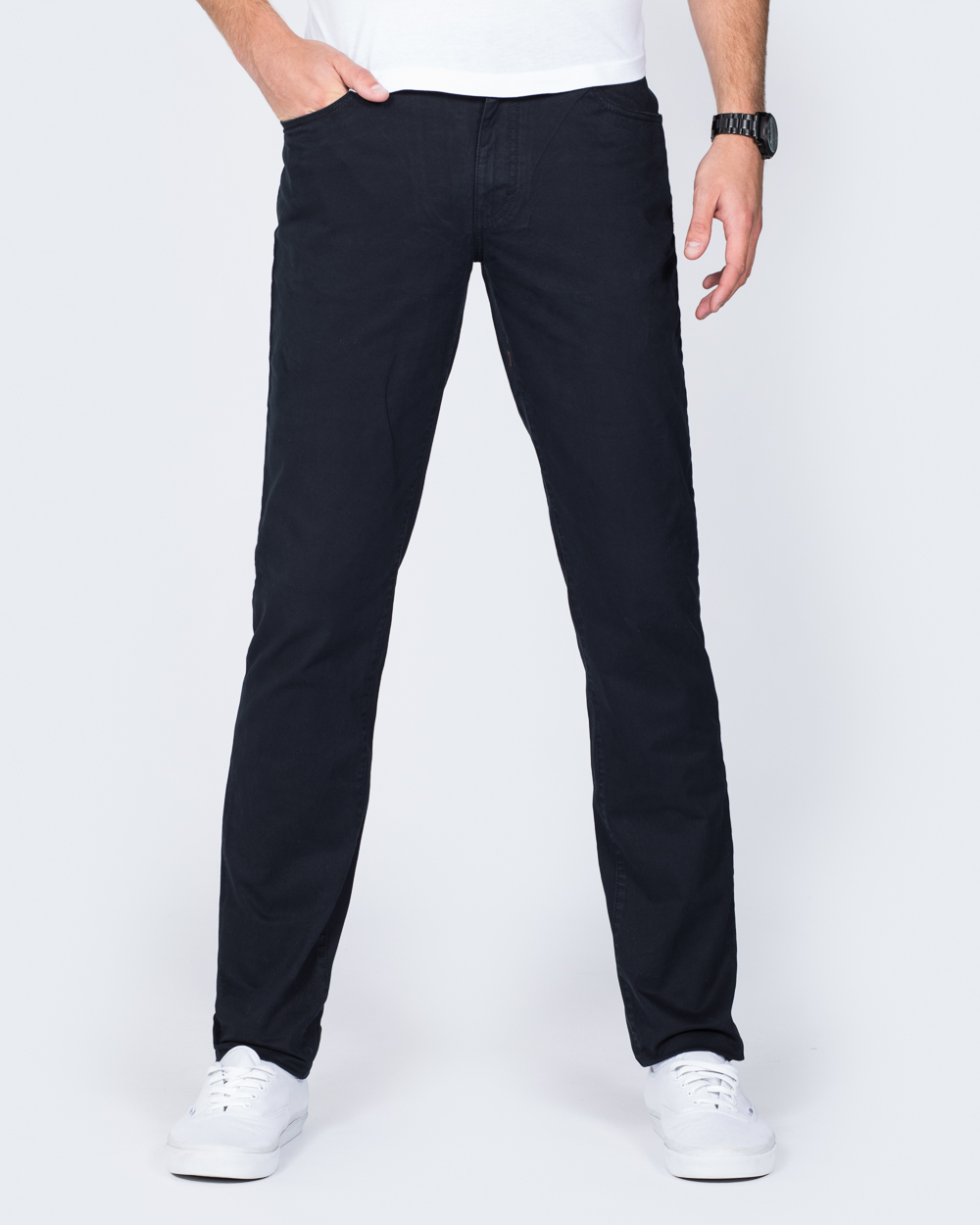 Redpoint Milton Slim Fit Tall Jeans (navy) | 2tall.com
