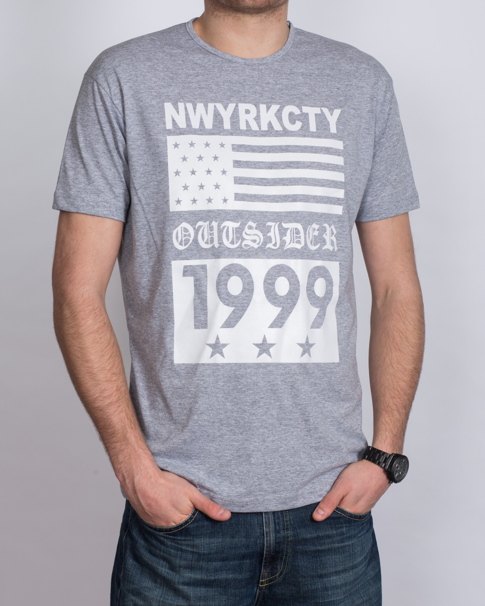 2t NY Tall T-Shirt (heather grey)