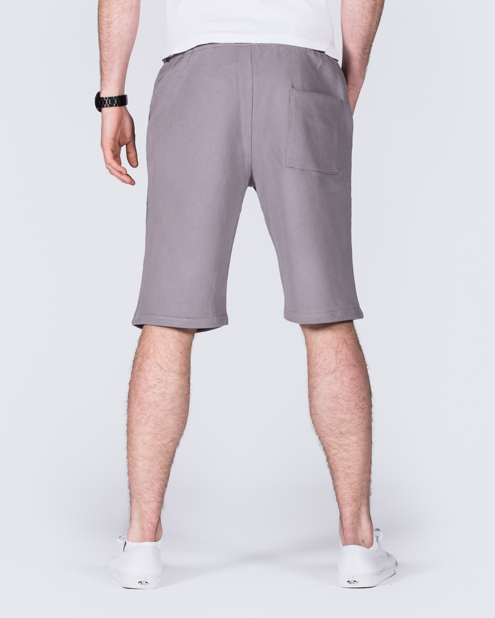 2t Tall Sweat Shorts (mid grey) | 2tall.com