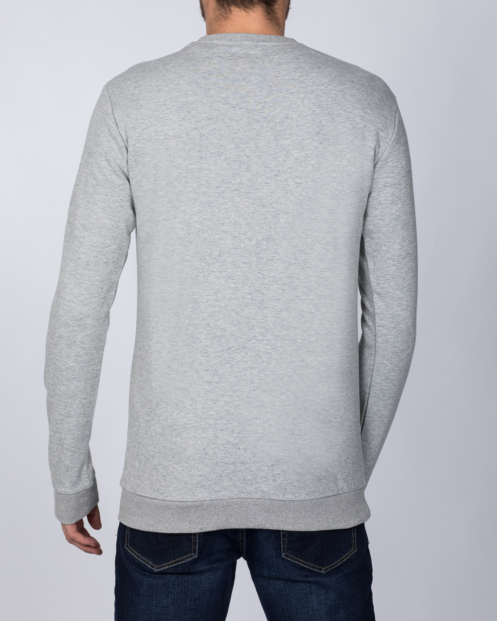 2t Tall Slim Fit Sweatshirt (heather grey) | 2tall.com