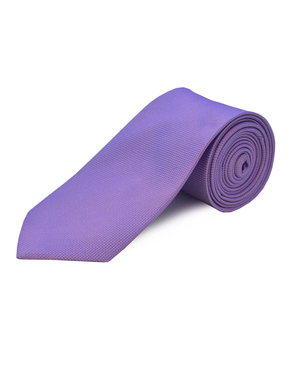Double Two Silk Extra Long Tie (lilac)