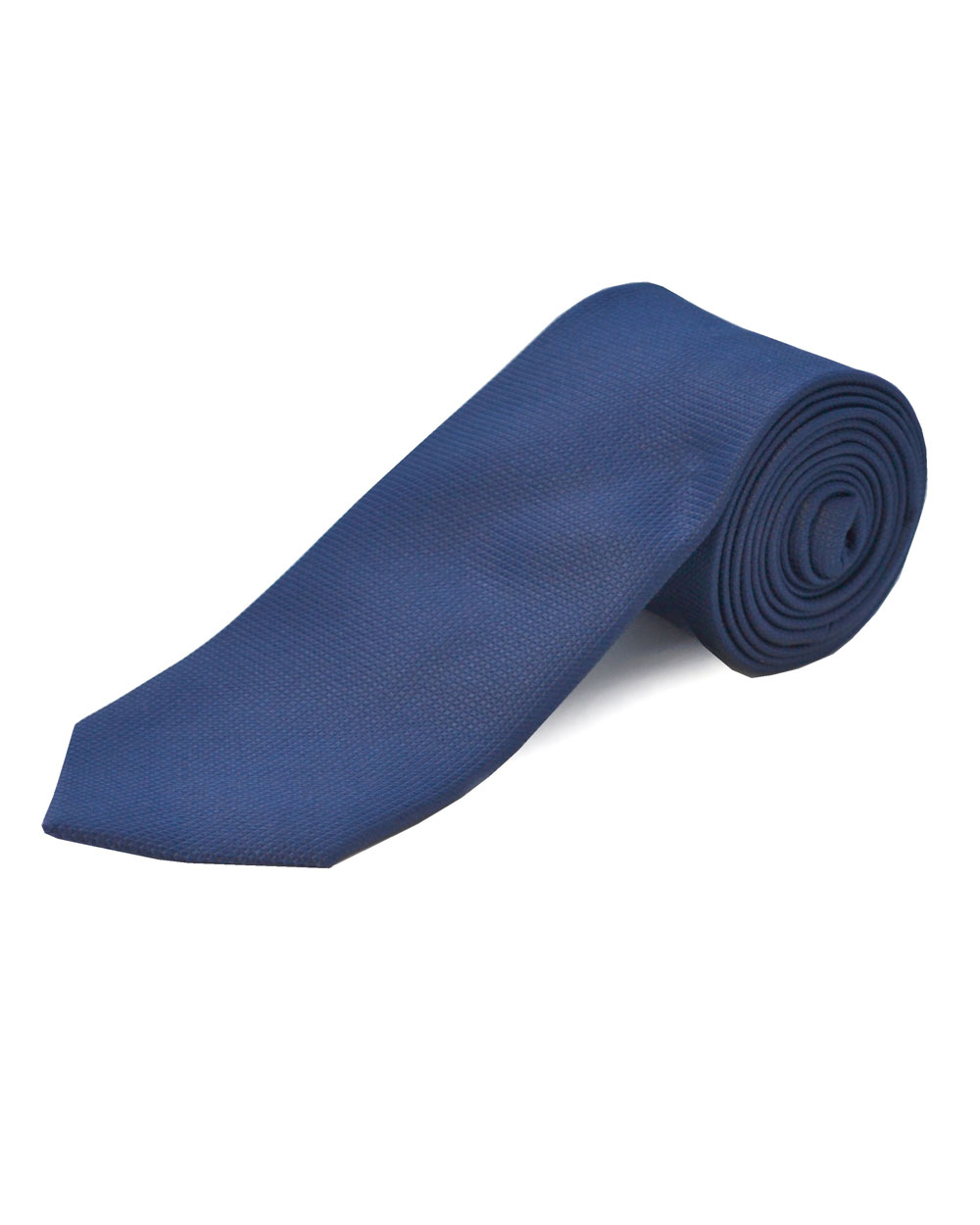 Double Two Silk Extra Long Tie (navy)