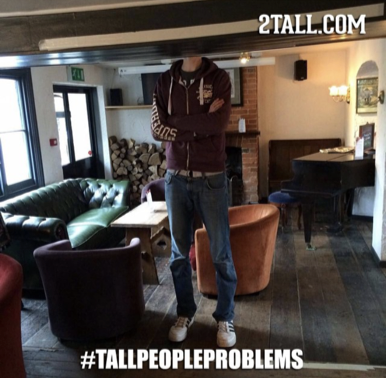 tall people problems 